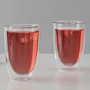 Double Wall Glass Mugs - Viva Canada