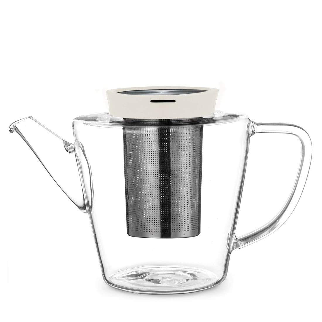 Infusion™ Glass Teapot Teapots VIVA Scandinavia Buttermilk 