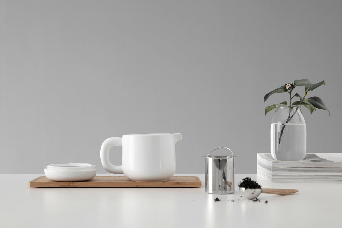 Isabella™ Teapot - VIVA | Color=Shiny Pure white