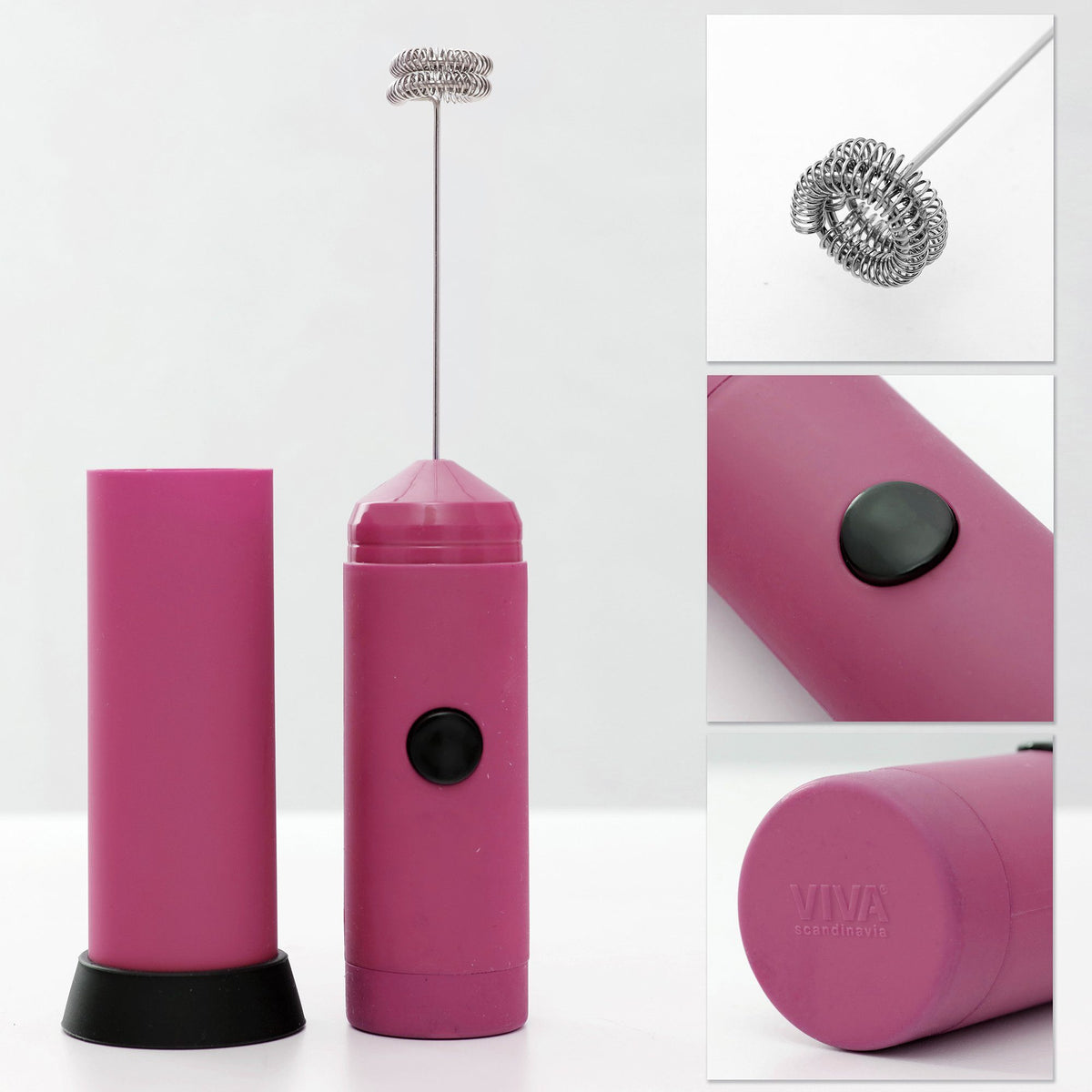 Minima™ Milk Frother - VIVA | Color=Fuchsia