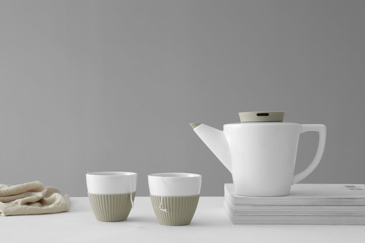 Infusion™ Porcelain Tea Set-VIVA Scandinavia | Color=Buttermilk