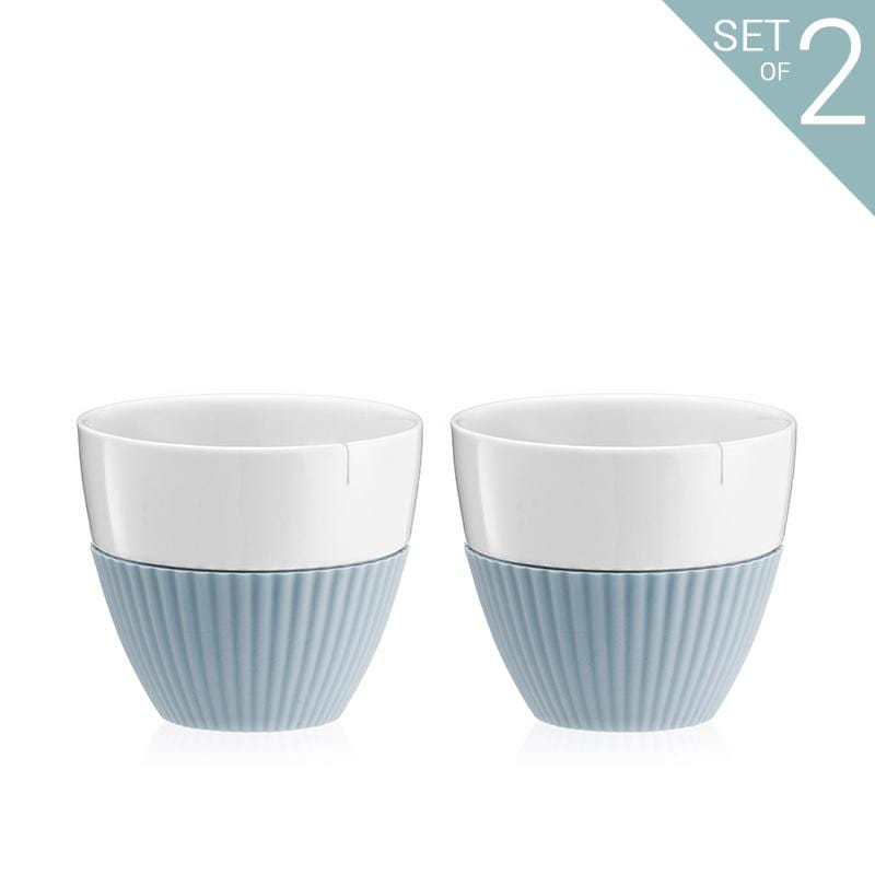 Anytime™ Tea Cups - Set Of 2(Outlet) Cups & Mugs VIVA Scandinavia Sea Salt 