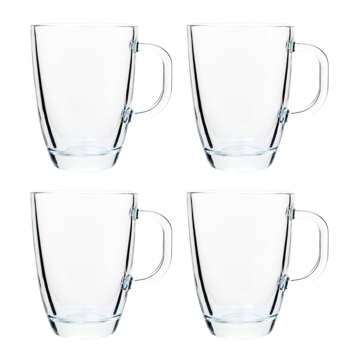 EXPRESS Glass Mugs - Set of 4