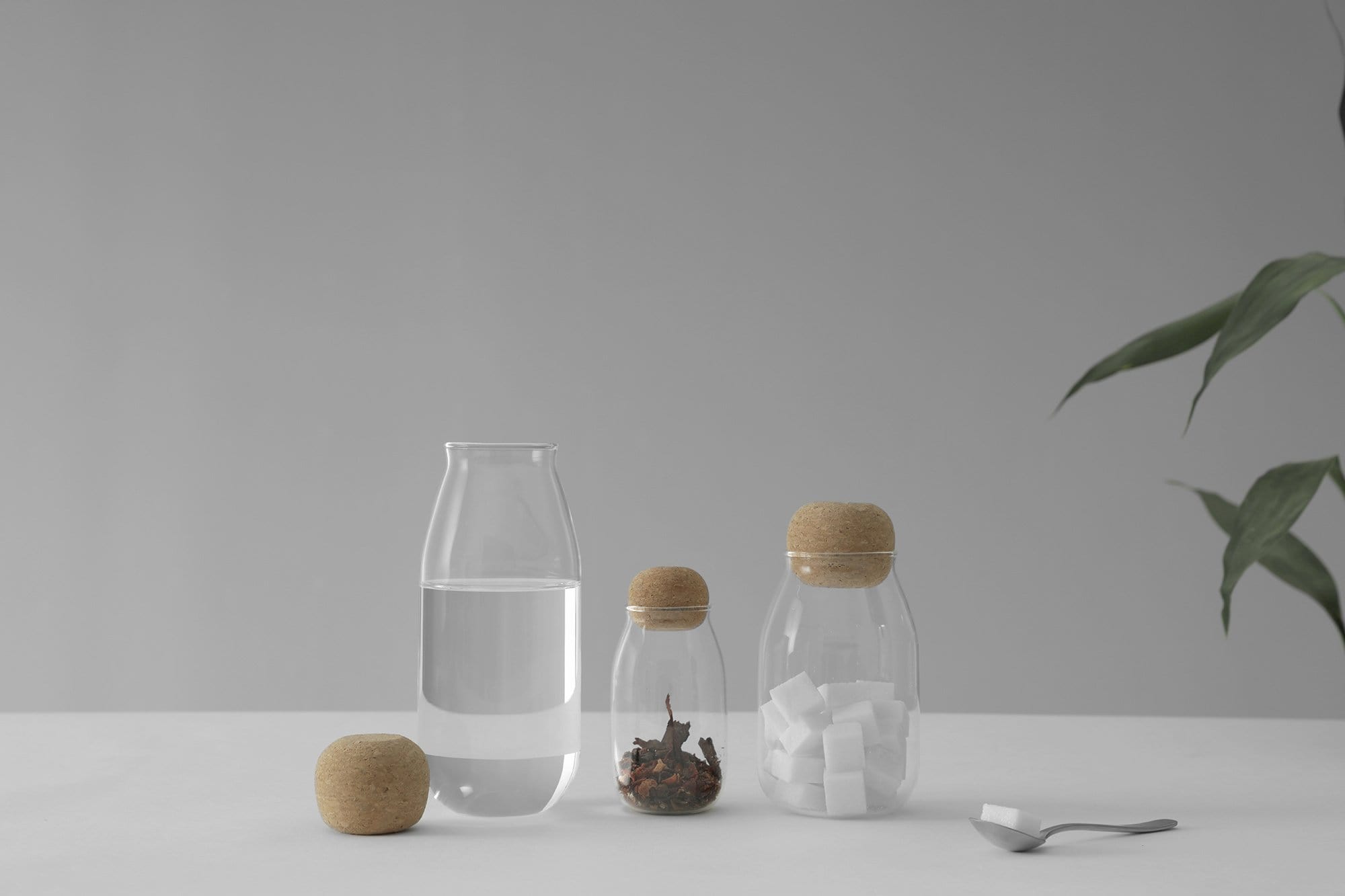 Cortica™ Glass Jar Large Accessories VIVA Scandinavia 