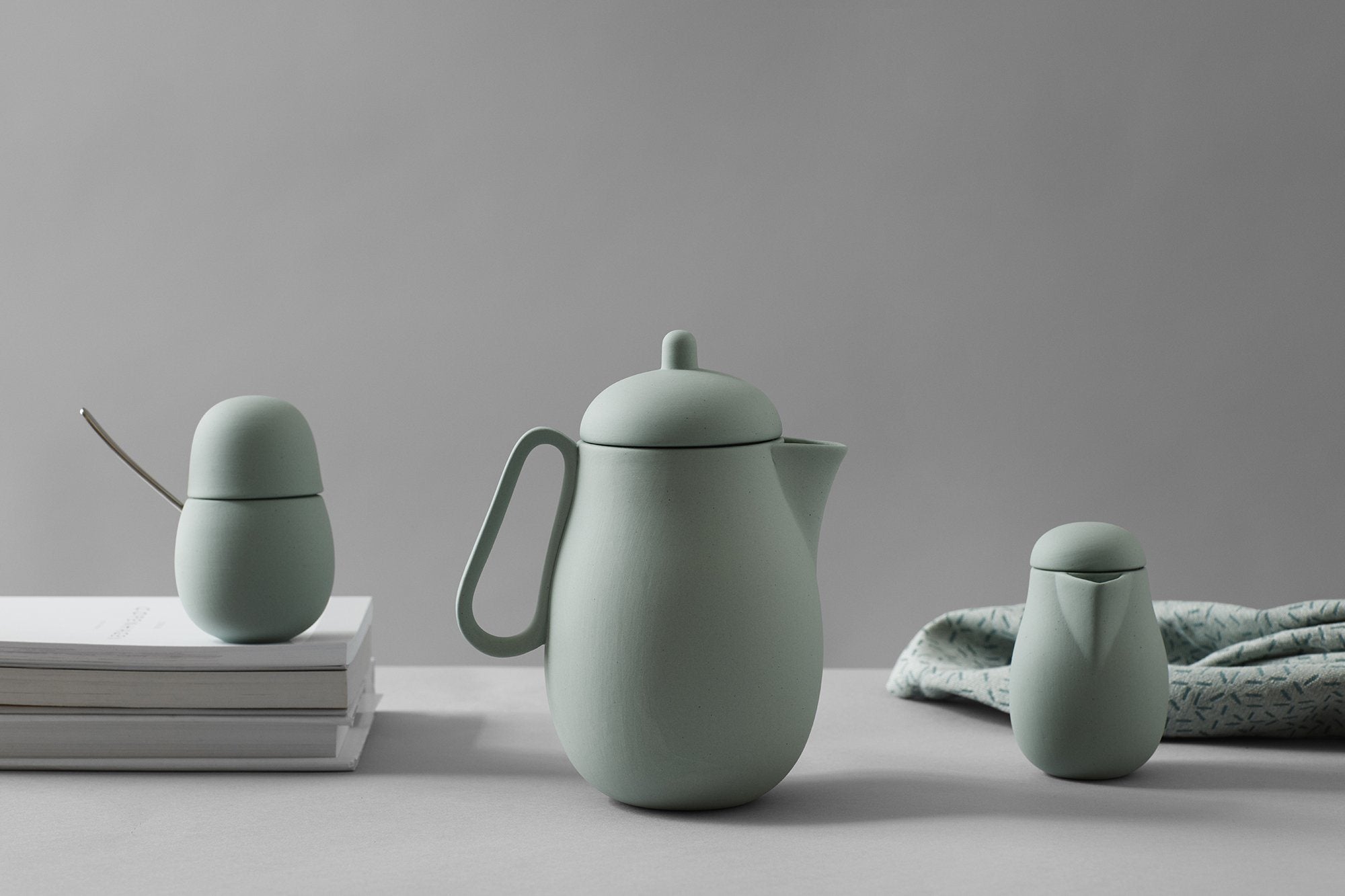 Nina™ Teapot - VIVA | Color=peppermint