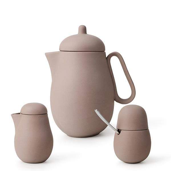 Nina™ Tea Set - VIVA | Color=powder brown