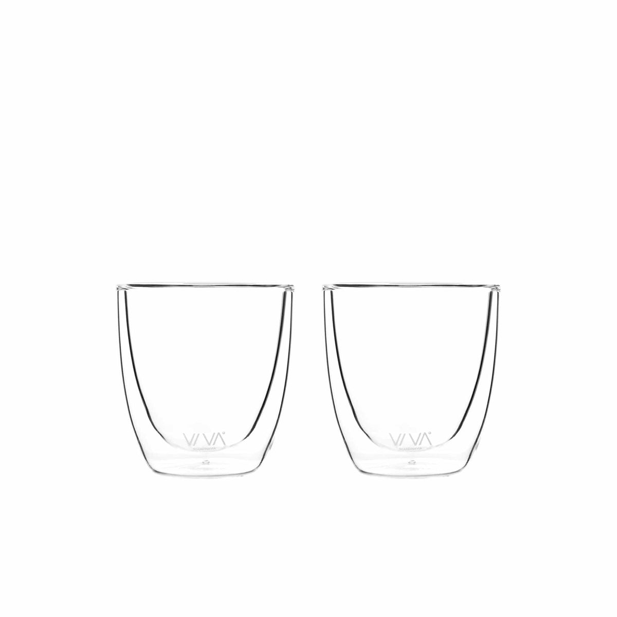 Lauren™ Double Walled Glasses - Set of 2 - 3.3 Oz Cups &amp; Mugs VIVA Scandinavia 