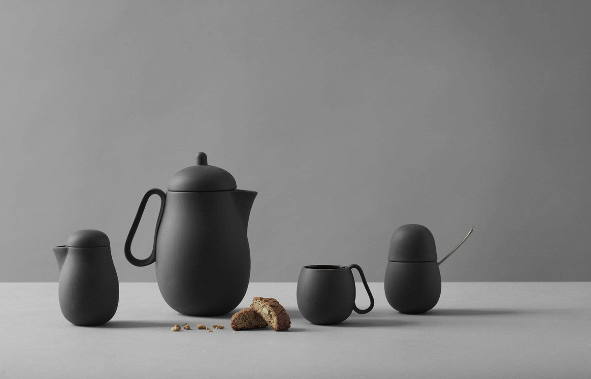 Nina™ Tea Set - VIVA | Color=Charcoal